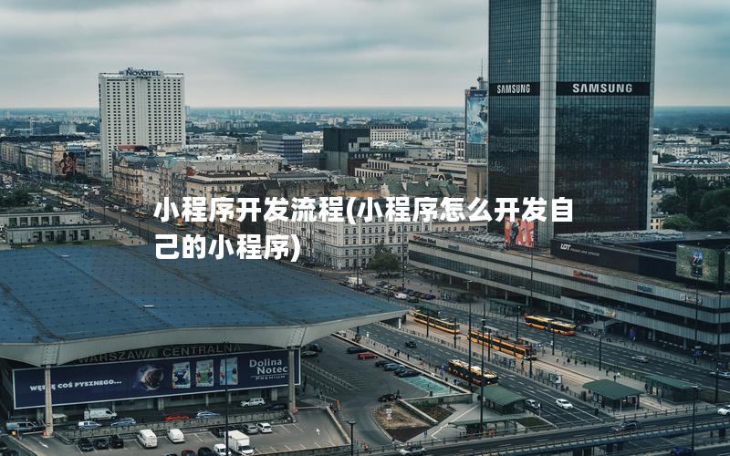 小程序开发流程(小程序怎么开发自己的小程序)