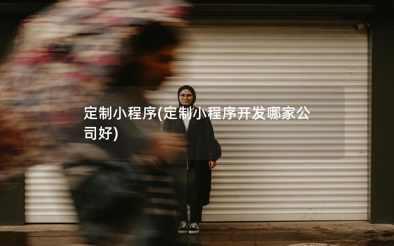 定制小程序(定制小程序开发哪家公司好)