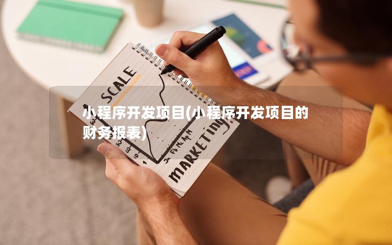 小程序开发项目(小程序开发项目的财务报表)