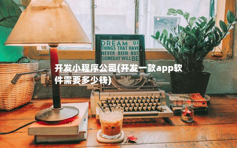 开发小程序公司(开发一款app软件需要多少钱)