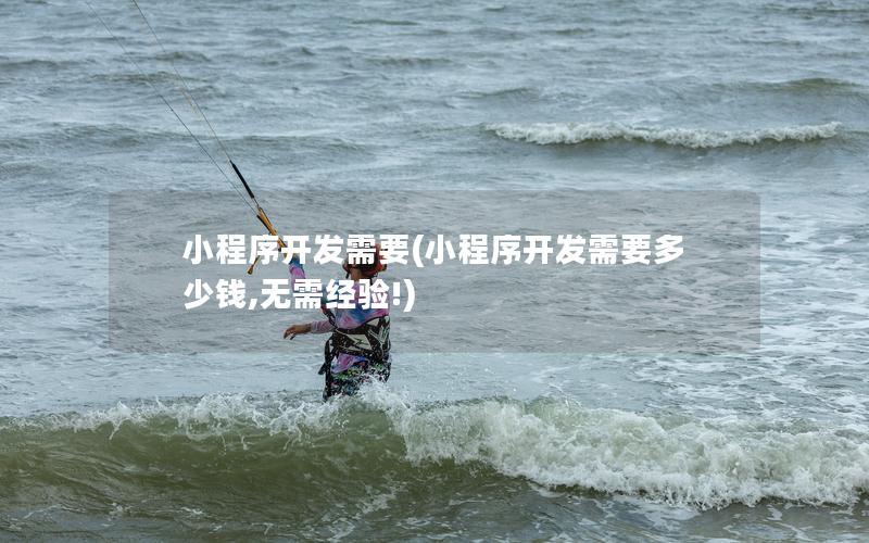 小程序开发需要(小程序开发需要多少钱,无需经验!)