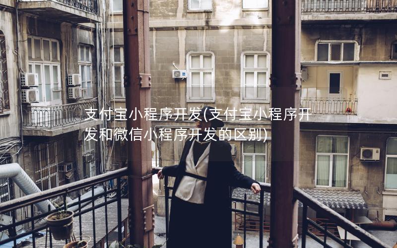 支付宝小程序开发(支付宝小程序开发和微信小程序开发的区别)
